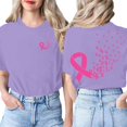 thumbnail image 1 of T-Shirt Graphique pour Femmes Style Décontracté Col Rond Manches Courtes Confort Quotidien pour Diverses Occasions, 1 of 4