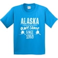 thumbnail image 3 of Inktastic Alaska Awesome Since 1959 Youth T-Shirt, 3 of 5
