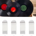 thumbnail image 1 of Soporte de Pared para Discos, 30 Juegos de Soporte para Discos de Acrílico Transparente Autoadhesivo, Estantes de Pared Flotantes Sin Taladro, Perchas de Almacenamiento de Pared, 1 of 7