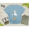 thumbnail image 3 of Rocket Spaceship Starship Shuttle Airplane Flying into Space T-Shirt Spacecraft Lover Gift T Shirt for Men Women Kids Boys Girls Tshirt, 3 of 8