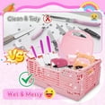 thumbnail image 5 of Toddler Knife Set for 1 2 3 Kids Kitchen Knife Set for Real Cooking & Basket, Easter Basket Stuffers Gifts,Montessori Toys for 3 4 5 6 7 8 9 10 Year Old Girls Birthday Gifts, Toddler Kitchen Tools, 5 of 7