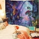 thumbnail image 3 of Forest Garden Tapiz de pared, Tapiz hippie psicodélico Plantas de hongos Tapices de pared, Tapiz abstracto Decoración Manta para colgar en la pared para dormitorio Sala de estar (150X130CM), 3 of 4