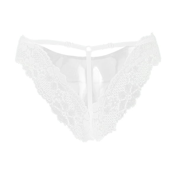 Lingerie For Women Women's low waist Lace t-pants transparent breech  underwear Underwear Women