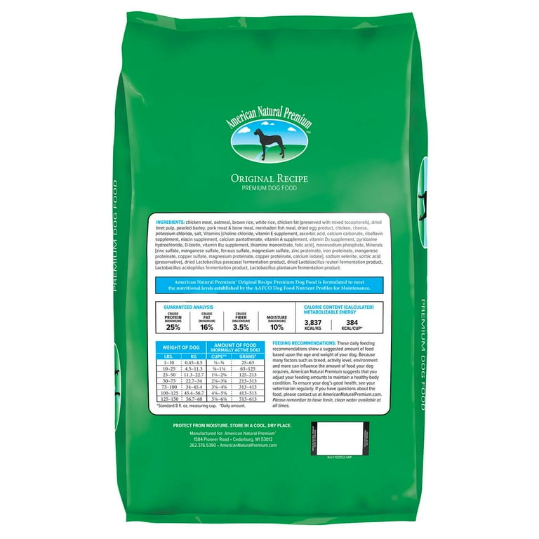 American natural premium original recipe dry dog food hotsell