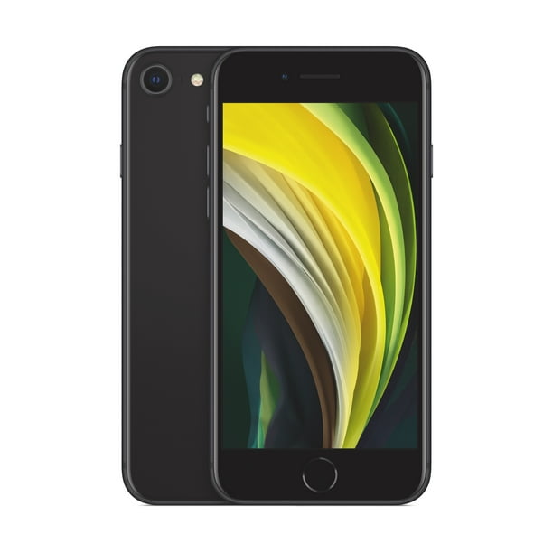 At T Apple Iphone Sex 64gb Black Prepaid Smartphone Walmart Com Walmart Com