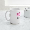 thumbnail image 5 of CafePress - Feminist In Training - 15 oz Ceramic Large White Nolvety Mug, 5 of 6