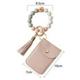 thumbnail image 6 of Cheers.US Silicone Bracelet Keychain Wristlet Bangle Keyring Portable House Car Keys Ring Holder Tassel, 6 of 6