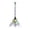 Black, variant on 25.6 Inch Lighted Halloween Witch Broom with LED Lights Glowing Spider Web Gauze Plastic Broomstick Wizard Flying Stick Cosplay Props Dress up Party Supplies Decorations