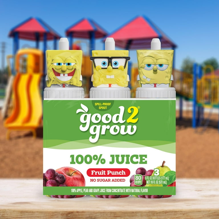 good2grow 6oz Fruit Punch Juice with Vitamin C, Collectable