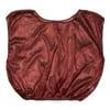 Champion Sports Mesh Practice Scrimmage Vest Regular and Numbered (Youth and Adult) - Pack of 12, Maroon, Youth Regular