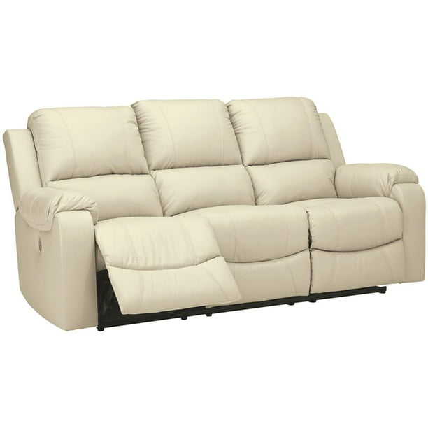 Ashley Furniture Rackingburg Leather, Leather Power Sofa Recliner