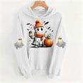 thumbnail image 6 of Jsaierl Womens Halloween Sweatshirts Plus Size Ghost Graphic Pullover Hoodies Vintage Classic Long Sleeve Shirt Tops Halloween Party Supplies, Sizes S-2XL, 6 of 6