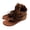 Brown, variant on Black Ladies Clip On Flat Sandals Fringed Decor Shallow Mouth Design For Spring Autumn Outdoor Daily Casual Leisure Comfortable Wearing