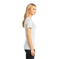 thumbnail image 3 of District Made Ladies Perfect Weight Neck Tee-3XL (Bright White), 3 of 6
