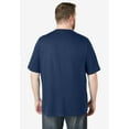 thumbnail image 2 of KingSize Men's Big & Tall Shrink-Less Lightweight V-Neck Pocket T-Shirt, 2 of 6
