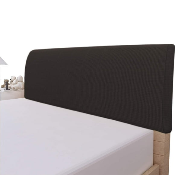 Funda para cabecero de cama, cómoda, tamaño king, color chocolate, jacquard