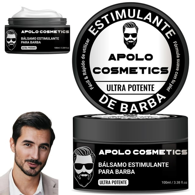 Bálsamo para barba Apolo Cosmetics Hidratante ultra potente 100 ml