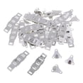 thumbnail image 4 of AMLESO 20 Units Hook And Rod Ribbon Closures Adjustment Knob Buckle for Pants / Skirts, 4 of 6
