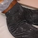 thumbnail image 4 of Pantalones de cintura alta para mujer Pantalones rectos de lentejuelas de moda Shiny Night Out Clubwear FLhrweasw Nuevo, 4 of 9
