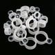 thumbnail image 3 of 22 Unids Guía De Caña De Pescar De Silicona Anillos De Ojos Guía De Varilla Telescópica DIY Sunnimix Guías para cañas de pescar, 3 of 8