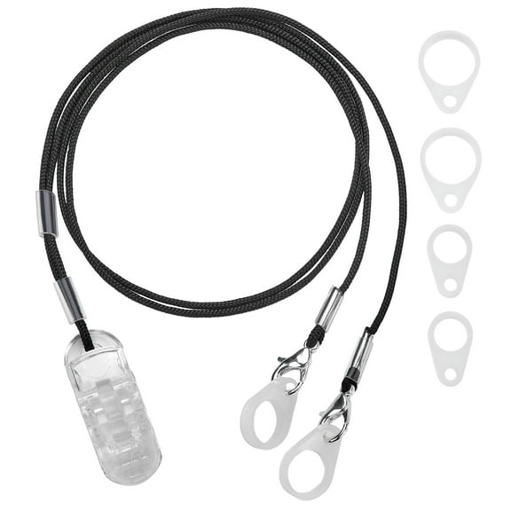 MEDca Hearing Clip - Protective Holder with Anti Lost Lanyard Cord - Rope with Loops and Clip for Behind The Ear