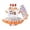 Khaki, variant on Dress Halloween Gift for Girl Bodysuits Baby Toddler Halloween Romper Bodysuit Set for Girls Gold 3-6 Months