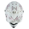 thumbnail image 6 of TCMT DOT Youth & Kids Motorcycle Helmet Pink Butterfly White with Goggles & Gloves for Atv Mx Motocross Offroad Street Dirt Bike L Size, 6 of 10
