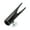 Color:Black, variant on Double Side Eyebrow Pencil Sharpener Assistant Tool For Sharpening Various Eyebrow Pencil Lip Liner and Makeup Pencil