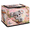Multicolor 1, variant on CURLYOOT Cartoon Koala Pinks Storage Bin with Zipper Lid, Foldable Clothes Organizer Lidded Storage Baskets, Rectangular Box Closet Shelf Organizer for Living Room Bedroom Home