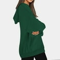 thumbnail image 7 of Timegard Sweatshirt for Women Winter Fleece Hoodies Pullover Casual Warm Long Sleeve Solid Color Tops, 7 of 7