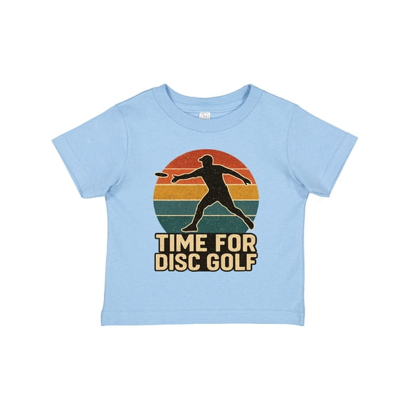 Inktastic Disc Golfing Time for Disc Golf Boys Toddler T-Shirt
