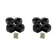 thumbnail image 1 of maskred 4pcs/set 5MM Aluminium Alliage Roue Adaptateur Support pour 1/10 AXIAL SCX10 Durable Aluminium Alliage Roue Adaptateur Noir 2Set, 1 of 6