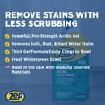 thumbnail image 4 of Zep Acidic Toilet Bowl Cleaner - 32 oz. (Case of 12) ZUATBC32 - Removes Hard Water Stains, 4 of 9