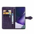 thumbnail image 6 of Embossed PU Leather Wallet Phone Case for Moto G Stylus 5G (2025),Full Protection Magnetic Clasp Flip Stand Card Slots Shockproof Protective Cover with Hand Strap For Moto G Stylus 5G (2025),Purple, 6 of 9