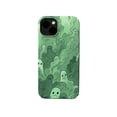 thumbnail image 5 of Fantasma verde adecuado para iPhone15promax diseño de caja de teléfono móvil nicho 2024 nuevo Xiaomi 13 estilo sin colisión 12 art 11 apple 14plus Huawei pura70pro +, 5 of 5