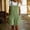 Green, variant on Women's Button Decor Cuffed Hem Denim Overalls Romper Shorts Loose Summer Vacation Casual Jumpsuit with Pockets Pink XXL