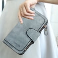 thumbnail image 3 of Wallets for Women PU Leather Long Purse Ladies Credit Card Holder, 3 of 5