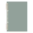 thumbnail image 2 of Haosy Antique Green Notebooks 2 Pcs 1-subject Journal 60 Sheets A5 College Ruled Paper Detachable Ring 8.3"x5.7", 2 of 7