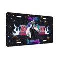 thumbnail image 2 of Gin Ichimaru Bleach License Plate, Car Front License Plates With 4 Holes, Metal Car Plate,Aluminum Novelty License Plate, 6 * 12 Inches, 2 of 7