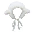thumbnail image 1 of HLONK Bandeaux de Noël en Forme d'Agneau Chauffe-Oreilles pour Femmes Filles, 1 of 14