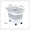 gray, variant on Dog Food Bucket with Pulley, Moisture-proof and Sealed Cat Food Storage Bucket, Foldable Pet Snack Storage Bucket