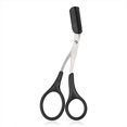 thumbnail image 4 of Depilación Grooming Shaping Black Professional Precision Eyebrow Trimmer Tijeras Tijeras con peine y empuñaduras antideslizantes Black Silver 6 piezas Shuxiu Wang 8390615158800, 4 of 4