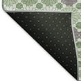 thumbnail image 5 of Addison Rugs Mayfield Premium Machine Washable Transitional Geometric Sage Rectangle Rug, 9' x 12', 5 of 7