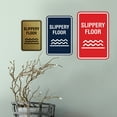 thumbnail image 4 of Portrait Round Slippery Floor Sign (Brushed Gold) - Large, 4 of 7