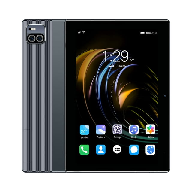 Pisexur Electronics para hombres, tableta HD de 10.1 pulgadas de grosor, WiFi, Bluetooth, 10 núcleos, llamadas de voz, juegos, compatible con función de comunicación SIM, cámaras duales frontal y tra