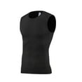 thumbnail image 3 of Men's Quick Drying Sleeveless Compression Vest - Blend Material, Muscle Fit, for Running/Fitness, 3 of 4