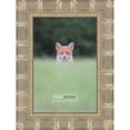 thumbnail image 3 of 15x21 Silver Wide Bamboo Picture Frame - UV Acrylic, Foam Board Backing, Hanging Hardware, 3 of 8
