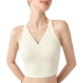 thumbnail image 1 of Yazoeia V Neck Washed Bralette CJC912-179588, 1 of 7