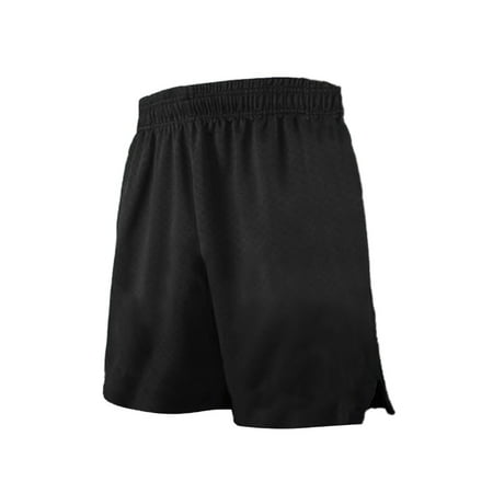 Basketball Shorts For Boys TOPTIE Multi-Sport Athletic Big Boys Basketball Shorts, 7 Inches Pocket Running Shorts-Black-XS (6) ()