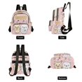 thumbnail image 2 of JIALIOU Mini Backpack Purse for Women Quilted Casual Daypack Small Travel Shoulder Bag, Cute Cartoon Happy Dog, 2 of 7